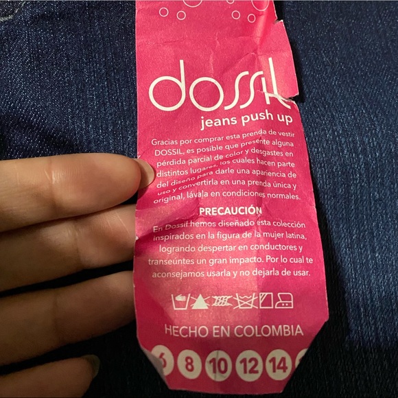 BNWT push up Colombian SKinny jeans - Picture 4 of 5